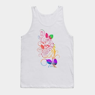 Flowers Art Tank Top